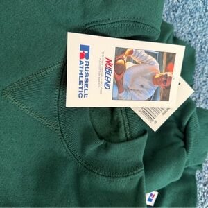 Russell Athletic Forest Green Pullover. W tags